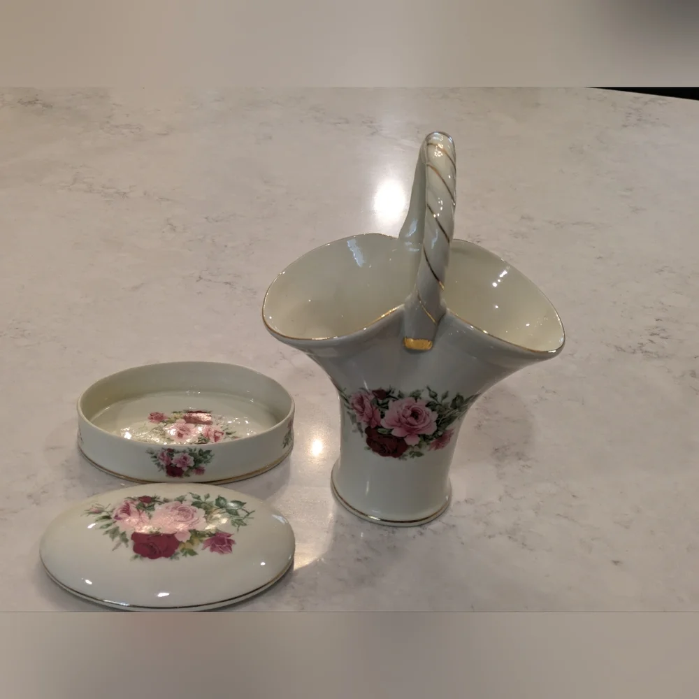 Set Of 2 Formalities by Baum Bros Trinket Box 5.5